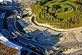 The Circle Flughafen Zürich Baustelle von oben