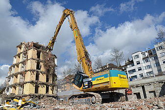 Rückbau mit der Abbruchausrüstung