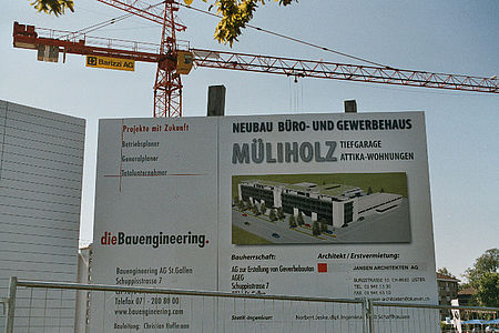 Gewerbehaus Müliholz, Uster, Jahr 2004