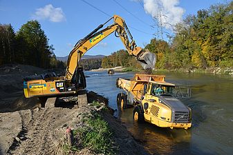 Hochwasserschutz und Revitalisierung Aare