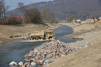 Renaturierung Wigger bei Härkingen im Wiggertal