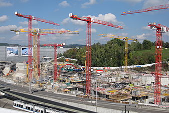 Grossbauprojekt The Circle am Flughafen Zürich