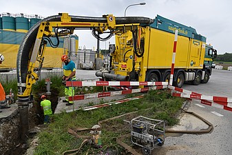 Sondieren von Leitungen