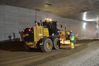 Euro-Kiesgemisch um Tagbautunnel