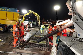 Sanierung Piste 16 am Flughafen Zürich