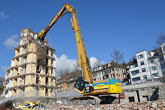 Rückbau mit Abbruchausrüstung