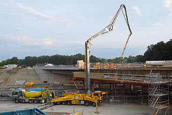 Neubau Brücke Affolternstrasse, Nordring